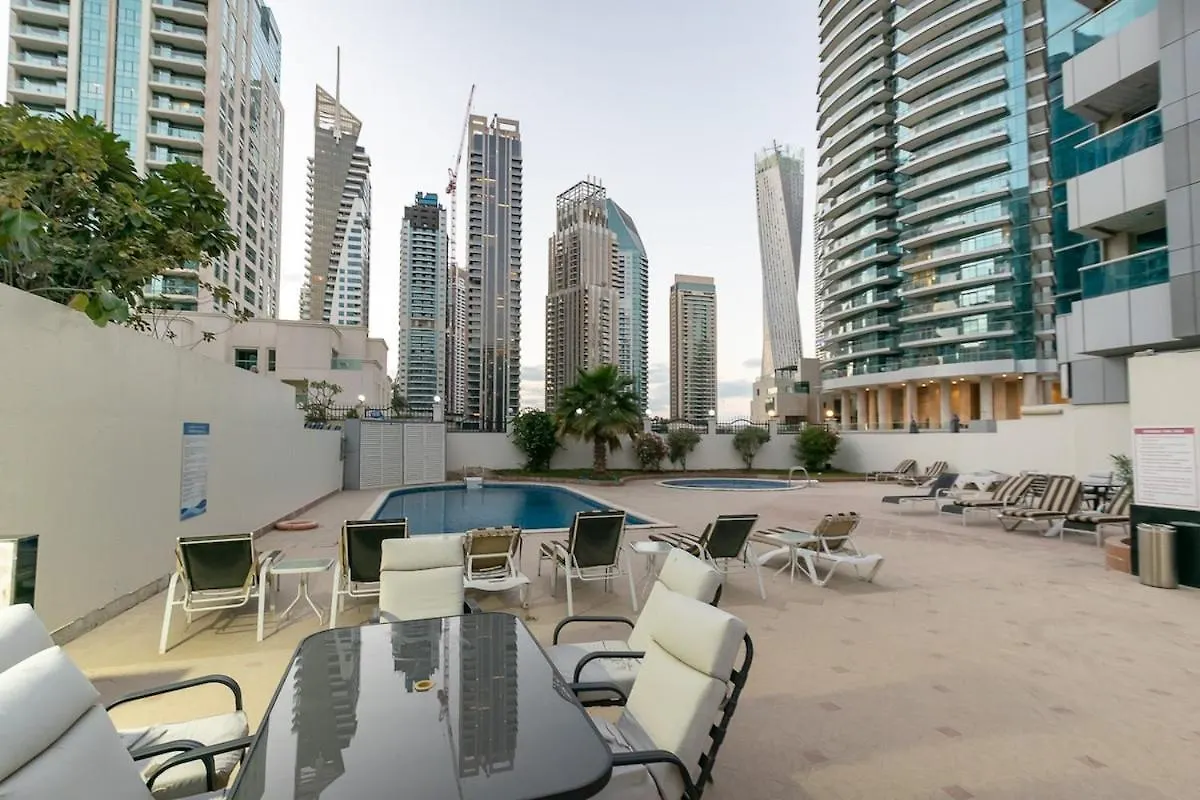 두바이 2Br Marina Stunning Views L 1 Min To Metro 아파트
